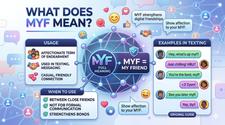 What Does MYF Mean? Full Meaning, Usage, and Examples in Texting